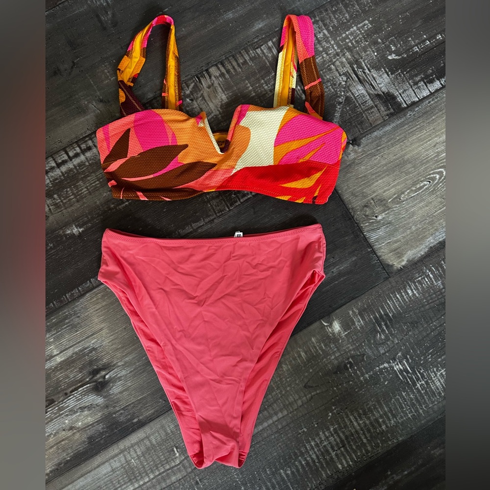Aerie High Waist Cheeky Bikini